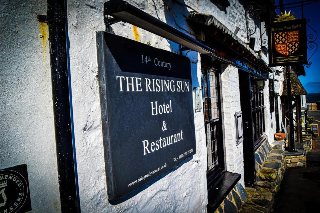 Rising Sun Hotel Lynmouth Dış mekan fotoğraf