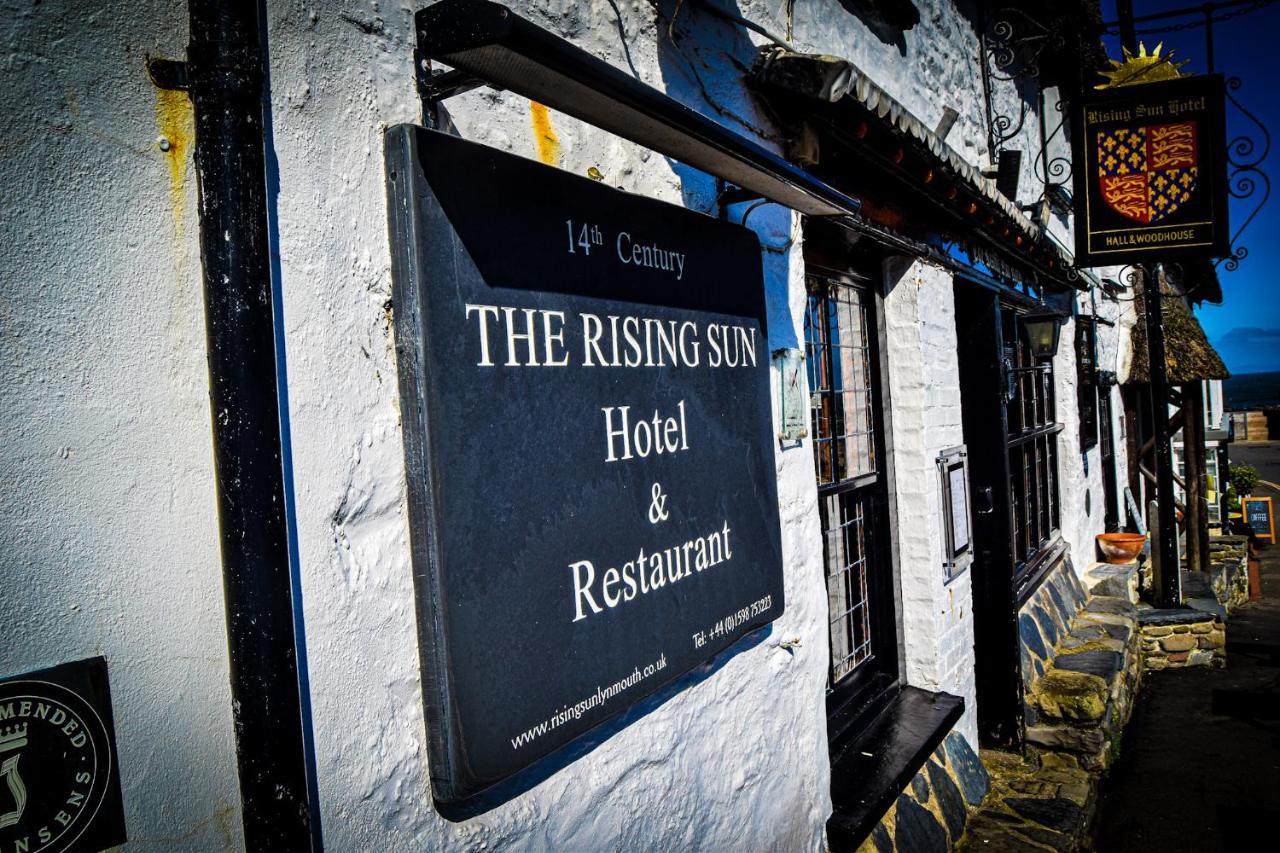 Rising Sun Hotel Lynmouth Dış mekan fotoğraf