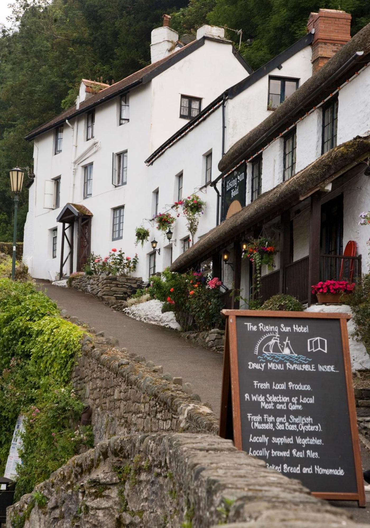 Rising Sun Hotel Lynmouth Dış mekan fotoğraf